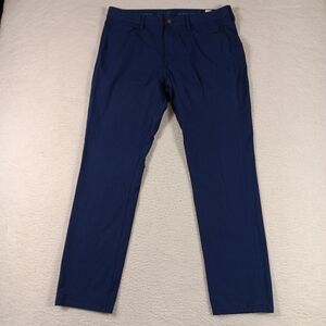 Vineyard Vines Pants Mens 35x32 Blue Performance Chino Golf Office Stretch